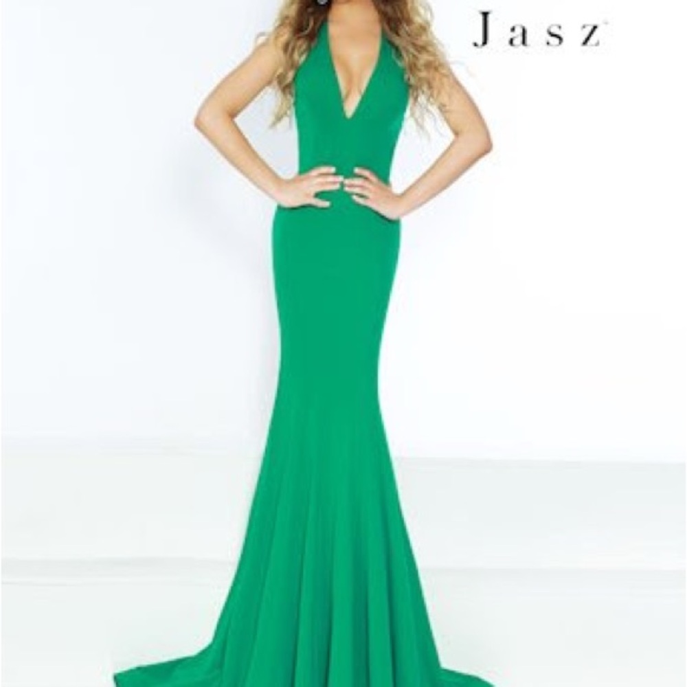 Emerald Green Prom Dress